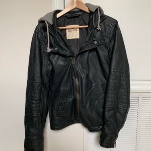 Men’s Hollister Leather Jacket